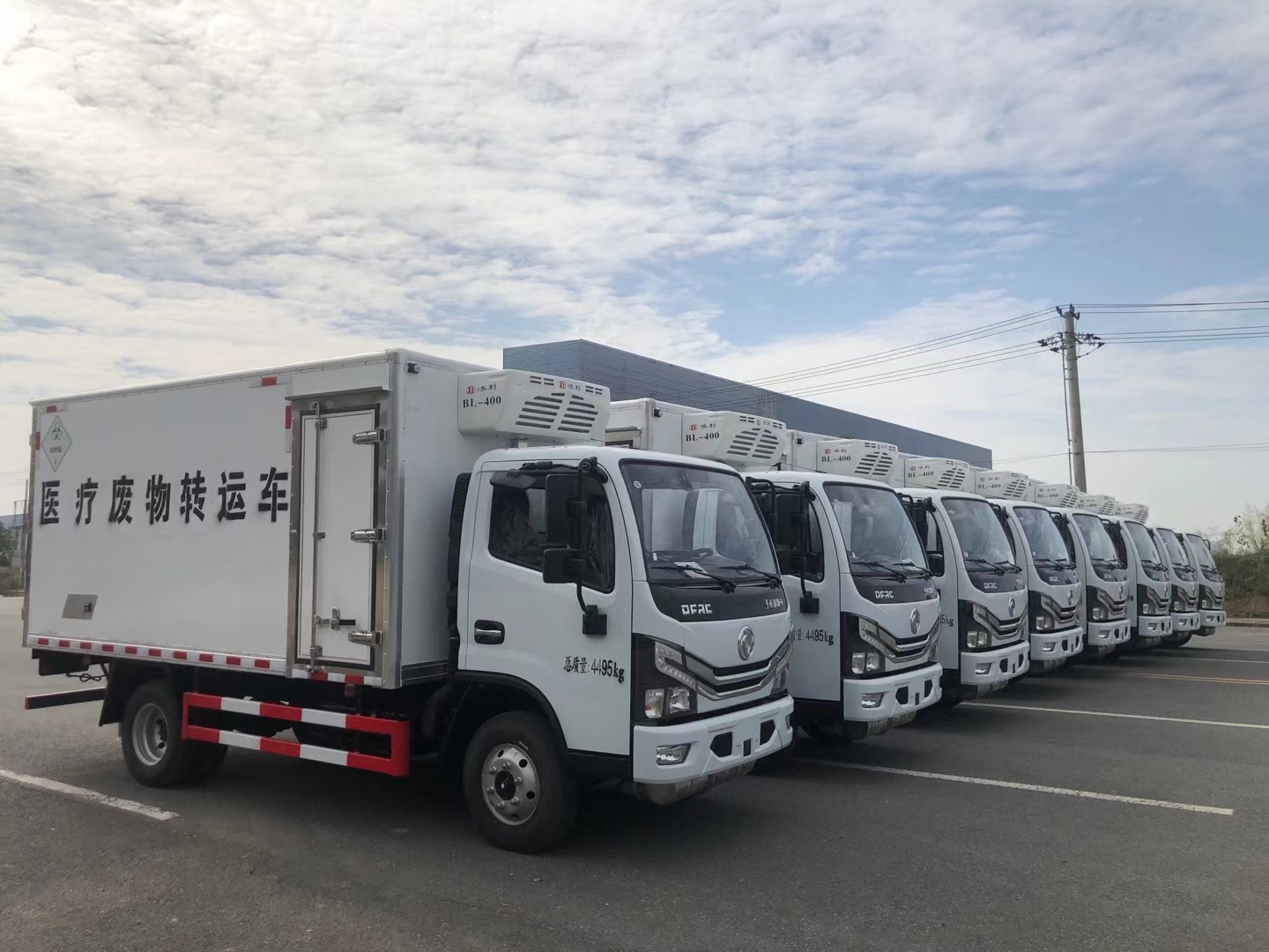 东风多利卡医疗废物车