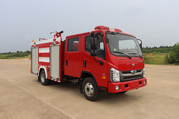 福田六驱水罐消防车