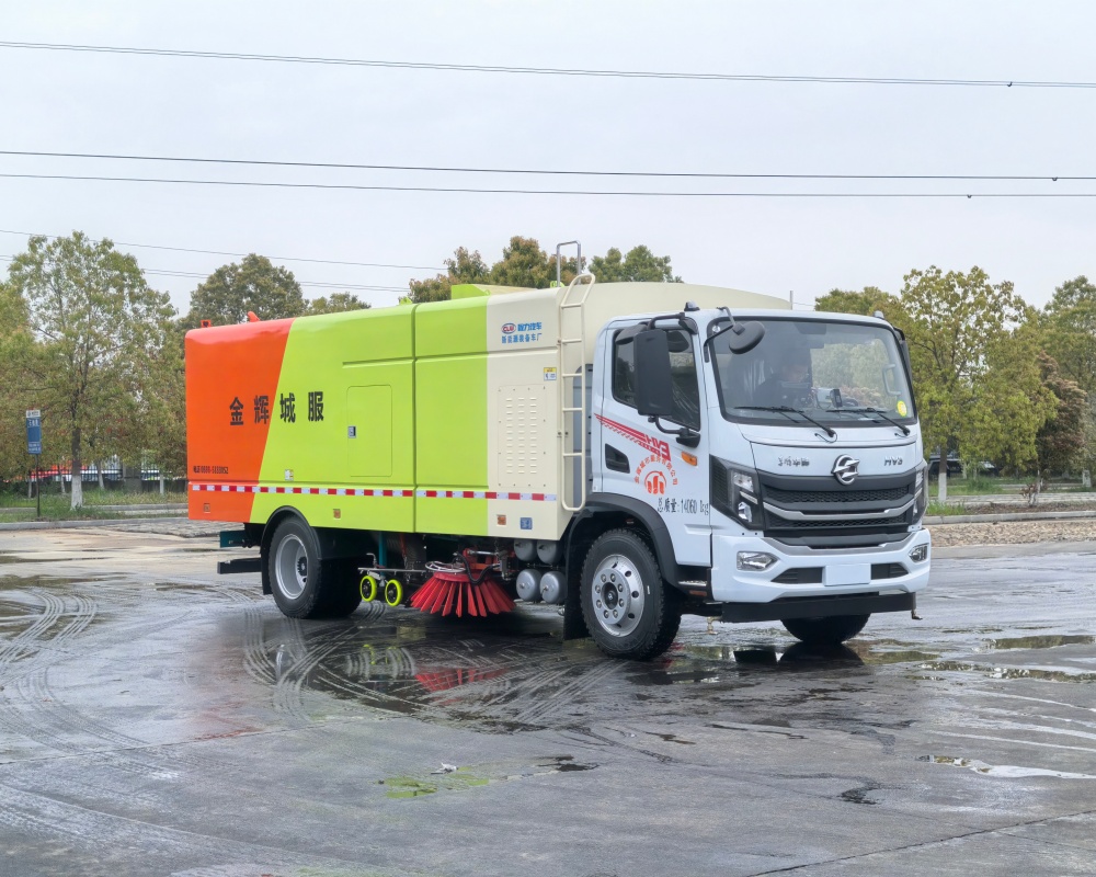 东风华神电动洗扫车